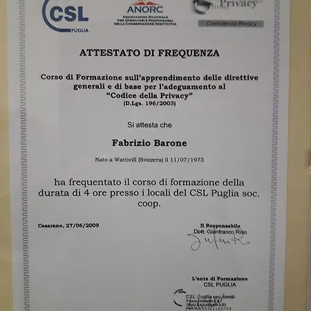 Giardino Dei Baroni House 玛丽娜迪曼卡维萨